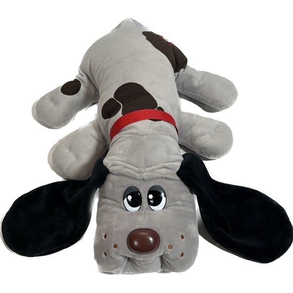 Hasbro 2019 Pound Puppy Stuffed Animal plush toy dog gray 18' - Picture 2 of 11